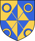Irish Family Shield for Peacocke (Clare)