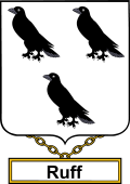 English Coat of Arms Shield Badge for Ruff