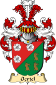 v.23 Coat of Family Arms from Germany for Oertel