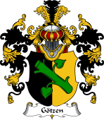 German Wappen Coat of Arms (v.25) Götzen