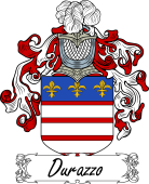 Araldica Italiana Coat of arms used by the Italian family Durazzo
