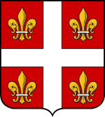 French Family Shield for Saint-Léger