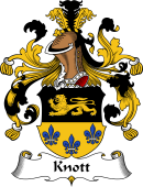 German Wappen Coat of Arms for Knott