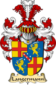 v.23 Coat of Family Arms from Germany for Langermann