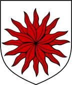 English Family Shield for Delahay