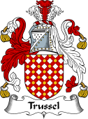 English Coat of Arms for Trussel