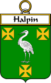 Irish Badge for Halpin or O'Halpin