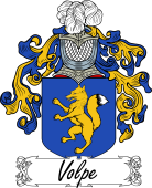 Araldica Italiana Coat of arms used by the Italian family Volpe