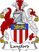 English Coat of Arms for Langford