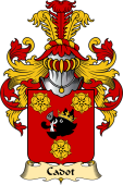 French Family Coat of Arms (v.23) for Cadot