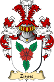 v.23 Coat of Family Arms from Germany for Zinne