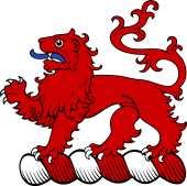Family crest from Scotland for Burroughs (Port-Glasgow)