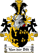 Dutch Coat of Arms for Van der Bilt