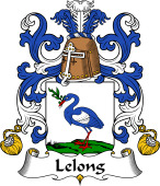 Coat of Arms from France for Lelong (Long le)