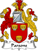Irish Coat of Arms for Parsons