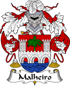 Portuguese Coat of Arms for Malheiro
