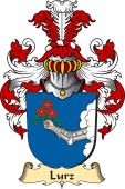 v.23 Coat of Family Arms from Germany for Lurz