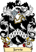 English or Welsh Family Coat of Arms (v.23) for Jervis (or Jerves)