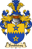 English Coat of Arms (v.23) for the family Doubleday