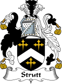 English Coat of Arms for Strutt