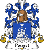 Coat of Arms from France for Pouget
