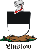 German shield on a mount for Linstow