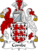 English Coat of Arms for the family Combe