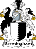 English Coat of Arms for the family Bermingham
