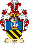 v.23 Coat of Family Arms from Germany for Jung