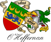 Sept (Clan) Coat of Arms from Ireland for O'Heffernan