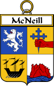 Irish Badge for Neill or McNeill