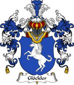 German Wappen Coat of Arms (v.25) Glöckler