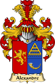 French Family Coat of Arms (v.23) for Alexandre