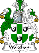 English Coat of Arms for Wakeham