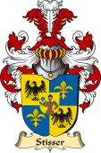 v.23 Coat of Family Arms from Germany for Stisser