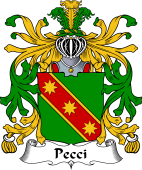 Italian Coat of Arms for Pecci