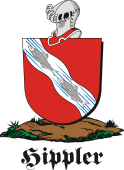 German shield on a mount for Hippler