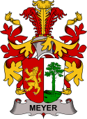 Coat of arms used by the Danish family Meyer