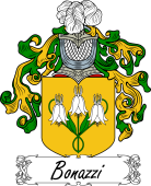 Araldica Italiana Coat of arms used by the Italian family Bonazzi