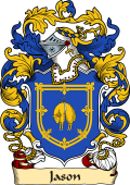 English or Welsh Family Coat of Arms (v.23) for Jason (Broad-Somerford, Wiltshire)