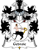 Polish Coat of Arms for Gedroic or Gedroyc