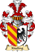 v.23 Coat of Family Arms from Germany for Kissling