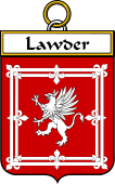 Irish Badge for Lawder or Lauder