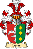 v.23 Coat of Family Arms from Germany for Jaster