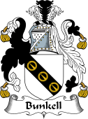 Scottish Coat of Arms for Bunkell or Bunell
