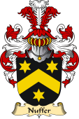 v.23 Coat of Family Arms from Germany for Nuffer