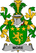 Irish Coat of Arms for More or O'More