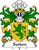 Welsh Coat of Arms for Sutton (of Haverfordwest, Pembrokeshire)