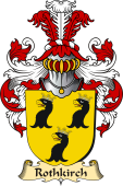 v.23 Coat of Family Arms from Germany for Rothkirch