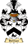 English Coat of Arms (v.23) for the family Borman